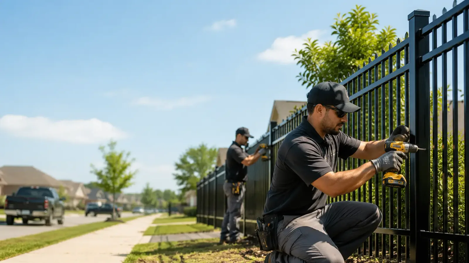 Metal Fence Installation in Oilton, TX